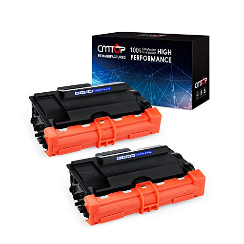 CMTOP 2 Black TN880 TN850 Toner Replacement for Brother TN-880 TN-850 TN-820, High Yield, for Brother HL-L6200DWT L6200DW, MFC-L5900DW, HL-L5200DWT L5200DW L5100DN, MFC-L5800DW L5700DW L6700DW L6800DW