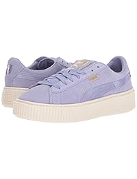 PUMA Women's Suede Platform-Mono Satin