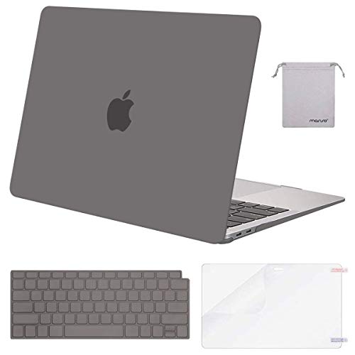 MOSISO MacBook Air 13 inch Case 2019 2018 Release A1932 with Retina Display, Plastic Hard Shell & Ke - //coolthings.us