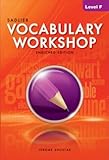 Vocabulary Workshop Enriched Edition Level F Grade 11 by Jerome Shostak (2012-08-02)