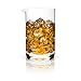 Viski Crystal Cocktail Mixing Glass Elegant Mixing Beaker for Old Fashioned, Negroni, Manhattan, Martini, and Whiskey Cocktails, for Bartenders, Home Bar Tools, and Bar Cart Accessories, 26 oz