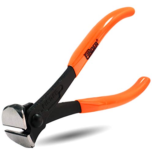 Finder End Cutting Plier High Leverage With Soft Grip-8 Inch - Thumbnail 7