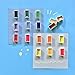 MozArt Supplies Komorebi Japanese Watercolor Paint Set - 40 Colors - Including Metallic and Neon - Artist Quality - Richly Pigmented- Perfect for Artists, Students or Hobbyists