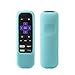 Protective Case for Roku Express HD/Express+,Roku 2 (4210R),Roku LT,Premiere,RC83,Streaming Stick RC41,3800RT,TCL TV R655 Remote Case Light Weight Shock Proof Silicone Remote Cover(Glow in Dark Blue)