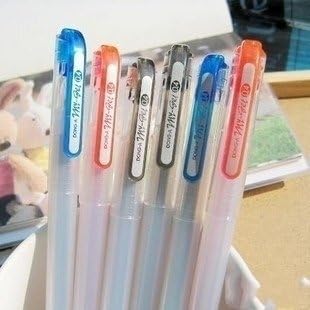 Amazon 12pcs 韓国文具東アジア東亜0 4ミリメートル針ペンを設定 ジェルインクボールペン 文房具 オフィス用品