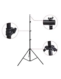 Emart - Soporte de fondo para fotos, ajustable, para estudio de fotos o video