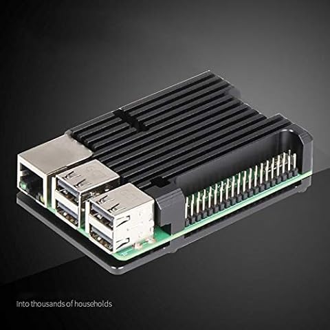 ghfcffdghrdshdfh Raspberry Pi 3B+ 3B - Carcasa de Aluminio para radiador