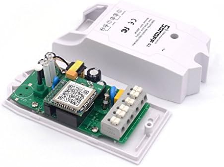 Sonoff G1 Smart Timer Switch Controlled By Mobile Phone App Via GPRS GSM SIM Network Suitable For Water Pump Outdoor Lights On/Off Control Use