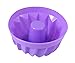 Bakerpan Silicone Fancy Dessert Mold, Jello and Mini Cakes, 3 Inch Mini Bundt, 2 Molds, Includes Bonus Pack (Total of 4 Molds)