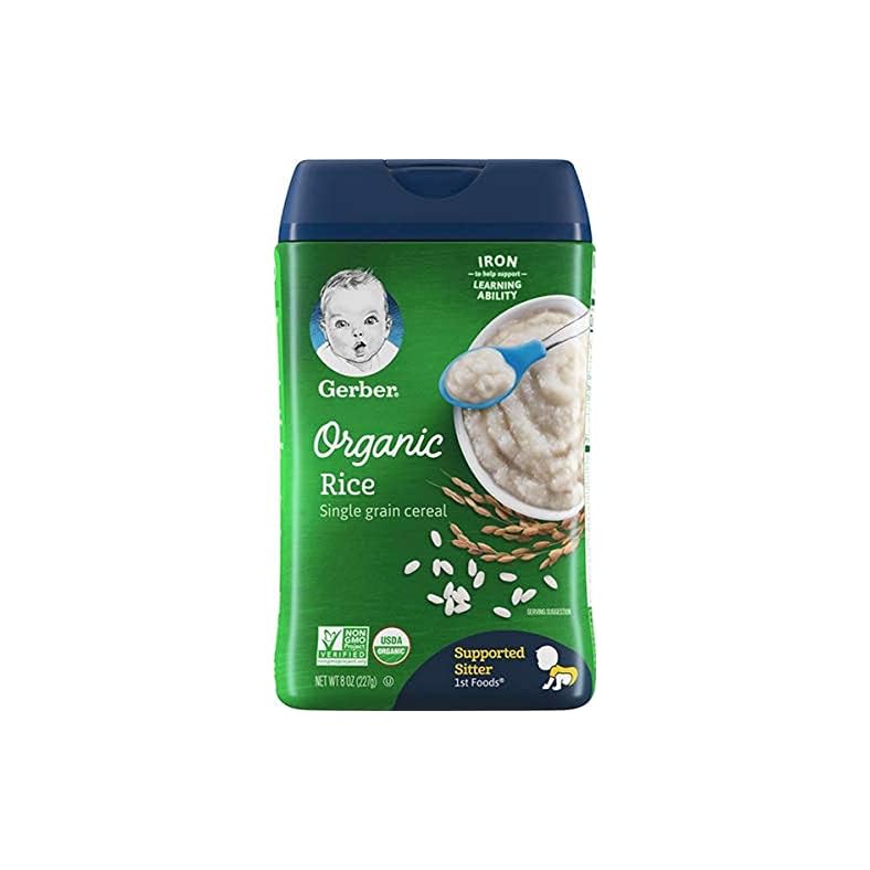 Gerber, Organic Rice Cereal, 8 oz