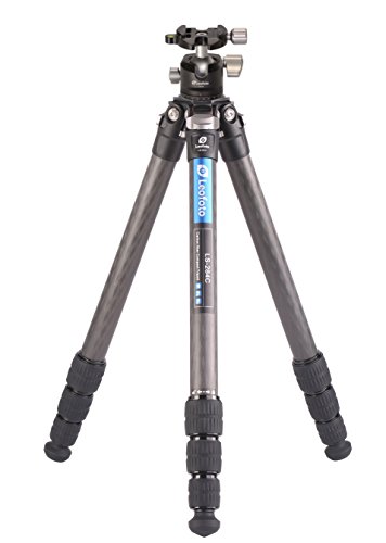 Leofoto LS-284C-LH-30 Tripod Kit LH-30 Carbon Fiber CF 4 Section & 30mm Low Profile Ball Head