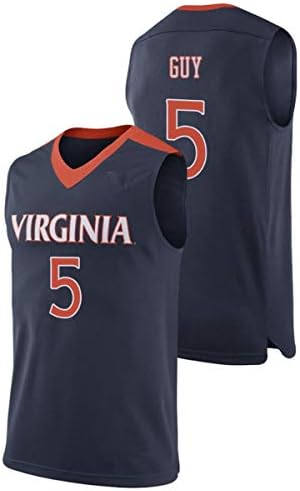 Men Virginia Cavaliers #5 Kyle Guy College Basketball Jerseys