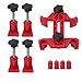 QISF Cam Clamp Set,9pcs Universal Car Auto Single or Dual Cam Camshaft Engine Timing Sprocket Gear Locking Tool Kit Cam Gear Clamp and Holder Set