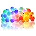 Colored Led Globe String Lights - 100 Mini LED Christmas Lights 8 Modes Remote Control Waterproof Plug in For Indoor Outdoor Home Garden Patio Party Holiday Decoration (44Ft )