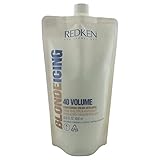 Redken Blonde Icing 40 Volume Conditioning Cream Developer, 33.8 Ounce