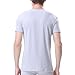 David Archy Men's 3 Pack Rib Modal Crewneck Undershirts (M, Gray)