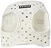 Puppia Authentic Modern Dotty Harness B, Medium, Ivory