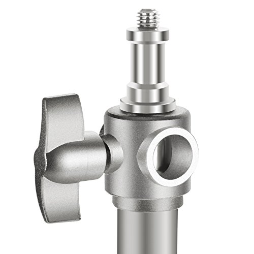 image for Neewer Stainless Steel Light Stand Silver, 86.6 inches/220 centimeters
