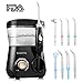 Water Flosser, ELLESYE FDA Approved 600ml Capacity Dental Oral Irrigator with 9 Multifunctional Jet Tips for Family Use, Leak-Proof Quiet Design (50db) Dental Flosser