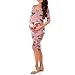 Women's Ruched Maternity Dress - Made in USA