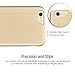 iPhone 6S Case, K-Moze iPhone 6/6S Case Protective SOFT-Interior Scratch Protection Slider Style Hard Case for iPhone 6/6S - Champagne Gold/white