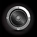 BCP 2 pcs 3 inch Silver Color Ring Black Mesh Speaker Decorative Circle Subwoofer Grill Cover Guard Protector with Screw