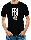 Universal Apparel Men's FBI Badge Design T-Shirt