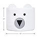 CherryNow Bear Basket, Cotton Rope Basket, Woven Laundry Hamper, Toy Storage Bin for Kids, Clothes in Bedroom, Baby Nursery & Living Room, 10'' (H) x 12'' (D)