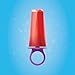 Zoku Pop Maker, Polypropylene, Red/Purple, 16mm X 8mm X 12mm