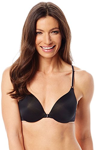 Warner's Your Bra Front Closure Underwire Bra, Black, 34C