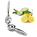 ONME Lemon Squeezer, Premium Quality Stainless Steel Lemon Lime Squeezer with High Strength, Manual Hand Citrus Press Lime Juicer with Heavy Duty Design, Anti-corrosive Dishwasher Safe – Silver