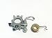 shuihuo OILER OIL PUMP WT WORM GEAR SPRING FOR STIHL 044 MS440 CHAINSAW # 1128 640 3205