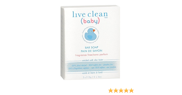 live clean baby soap