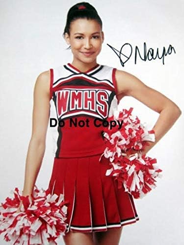 Naya Rivera as Santana Lopez on Glee reprint signed photo #1 RP