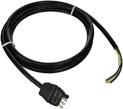 Wesbar787268 Trailer End Connector Wire, White
