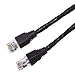 BJC Certified Cat 6 Cable, with Test Report, Assembled in USA (Black, 5 Foot)