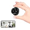 Veroyi Mini IP Camera WiFi Home Security Surveillance Nanny Camcorder with 2 Way Audio Motion Detection Night Vision