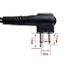 Retevis Covert Tube Walkie Talkie Earpiece with Mic, only Compatible with Motorola R2 CP100D CP185 CP200 CP200D CLS1410 CLS1110 BPR40 BPR40D Walkie Talkie, Full Size PTT, Surveillance Headset(5 Pack)