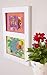 Children's Art Frame. Articulate Double Gallery Displays Two 9x12