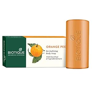 Biotique Bio Orange Peel Revitalizing Body Soap, 150g