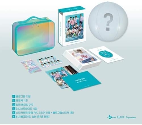 WANNA ONE WANNA-ONE X SUMMER PACKAGE CD+PhotoBook+Bromide+Sticker+BeachBall+Pre-Order+Tracking Number SEALED