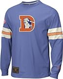 Denver Broncos Gridiron Classics Throwback Logo Long Sleeve Jersey Crew