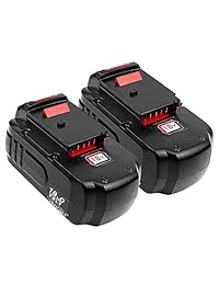 2.0 Ah pc18b Batería de repuesto para Porter Cable pcc489 N pcmvc pcxmvc (18 V, Ni-Cd)