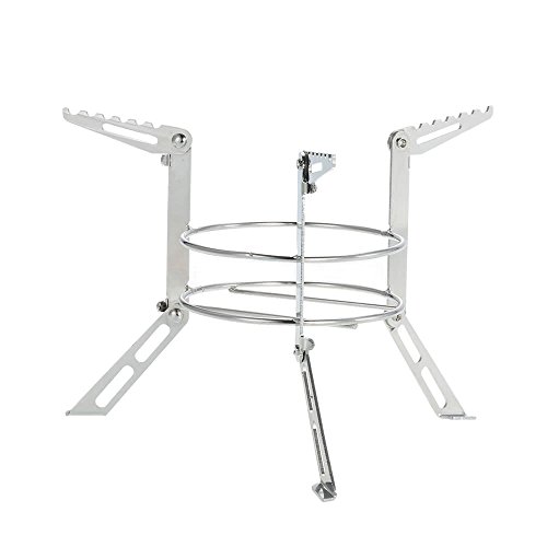 ZHX Portable Stainless Steel Camping Stove Stand Outdoor Alcohol Stove Rack Legs Support Cooking Equipment Accessory