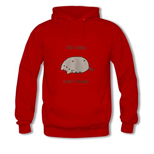 Pusheen Cat - So Lazy Can't Move For boys/girls Printed Sweatshirt Pullover Hoody