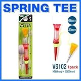Durable Original VS spring GOLF Ball TEES 68mm 2pcs set VS102