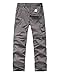 Kids Young Boy’s Quick Drying Convertible Pants, Athletic Lightweight Outdoor Hiking Shorts, Travel Cargo Fishing Trousers,9016,Grey XL,18-20 Yearsthumb 3