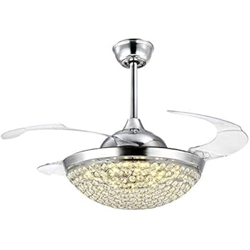 Amazon Com 7pm Retractable Ceiling Fans With Lights 42 Inch