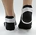 Men Cotton Low Cut No Show Toe Socks 5 Finger Athletic Mesh Wicking 6 Pack