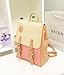 YOPO New Retro Vintage Casual Women's Backpack School Bag Fashion Travel School PU Leather Handbag ipad bag, four colors avaliable